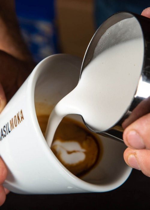 caffè Brasilmoka per un cappuccino d'autore